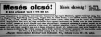 Korabeli reklám 1907-ből