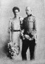 Erzsébet főhercegnő és férje Windisch - Graetz Ottó