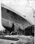 A Lusitania előrésze
