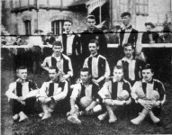 A Magyar Athletikai Club Football csapata, a Margitszigeti Ezüstlabda 1905. évi nyertese