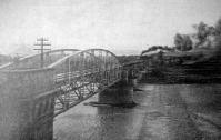Dinamit merénylet - a branyicskai híd Déva felől