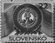 Az amerikai Szlovanszki Liga 100 éves jubileumi bélyege