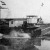Egy hajó vízrebocsátása a Danubius-hajógyárban