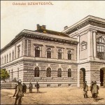 Vármegyeház a 19. század végéről (Csongrád vármegye, Szentes, 1883.)