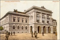 Vármegyeház a 19. század végéről (Csongrád vármegye, Szentes, 1883.)