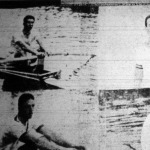 A Henley-regatta résztvevői: A. Roy, H. Bourke, H. T. Blackstaffe és W. B. West