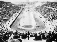 A Panathinaiko Stadion az 1906-os olimpiai játékok idején