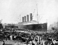 A világ legnagyobb hajója, a Lusitania