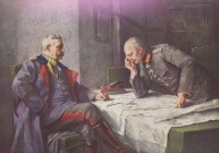 Hindenburg és Ludendorff a Tannenbergi győzelem után lett a németek reménysége