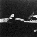 A lapátkerék-repülőgép modellje előlnézetben