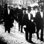 II.Lipót, az elhalt belga király utolsó sétája