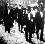 II.Lipót, az elhalt belga király utolsó sétája