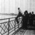 Kankovszky Artúr ugrása előtt az újpesti hídon