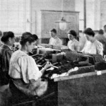 Dolgozó nők a lágymányosi szivargyárban