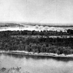 A gombos-erdődi Duna-híd látképe