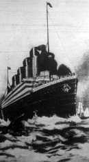 A White Star angol- belga hajóstársaság Titanic nevű óriás hajója