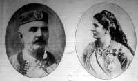 Nikita király és Milena királyné