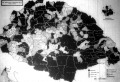 Az 1910. évi választási térkép Az 1910. évi választási térkép