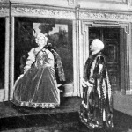 A második felvonásból - Mária Terézia (Jászai Mari) és Kaunitz Venczel(Gál)