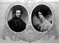 Gróf Széchenyi István és neje, gróf Seilern Crescentia