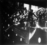 Menekülés a süllyedő Titanicról (elbeszélés alapján készült rajz)