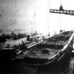 A Hamburg-Amerika hajóstársaság Impetartor nevü hatalmas személy- és áruszállitó hajója