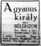 A gyanús király