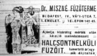 Dr. Miszné fűzőterme