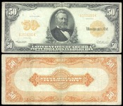 50 dolláros papírpénz 1913-ból