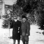 Semsey Andor Pulszky Garibaldival, a kassa-oderbergi vasút vezérigazgatójával Széplakon
