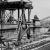 A Lánczhíd építési munkái: a hídfő megerősítésének munkái a budai oldalon
