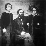 Kossuth Ferenc és fivére gyermekkorukban
