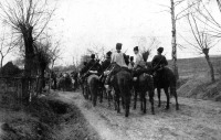 Orosz lovasság Galíciában