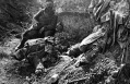 Lövészárok Verdun mellett