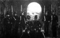 Vasuti alagutat őrző csendőrök