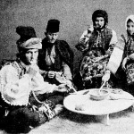 Bosnyák család étkezése