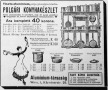 A jól felszerelt honyháért (újsághirdetés 1912-ből)