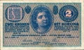 Két koronás bankjegy