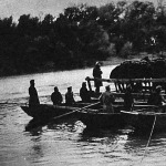 Az első német csapatok kiszállnak a Duna szerbiai partján