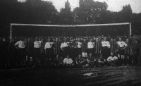 magyar-osztrák footballmérkőzés