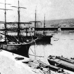 Vitorlás tengerjáró hajók a fiumei kikötőben