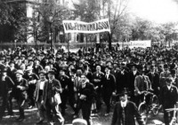 Május elsejei felvonulás 1914-ben