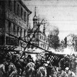 Barrikád harc Moszkvában