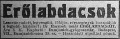 Erőlabdacsok Erőlabdacsok