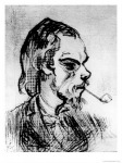 Paul Varlaine 25 éves korában - Felix Elie Regamey karikaturája