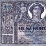 A Magyar Postatakarékpénztár 20 koronás pénzjegye (forgalomban 1923. január 8-ig)