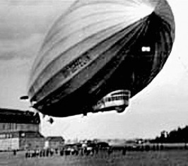 A Zeppelin.