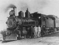 1920-ból való vonat, valahol a Földön