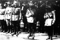 Panaideacu vezérkari főnök, Mardarescu és Diamandi nézik a román csapatok bevonulását Budapestre