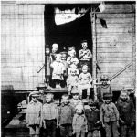 Menekült gyermekek Pancsova vidékéről